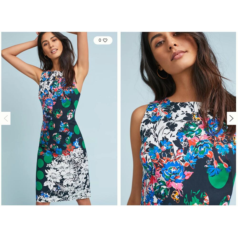 Anthropologie Maeve Vanda Pencil Dress size 8